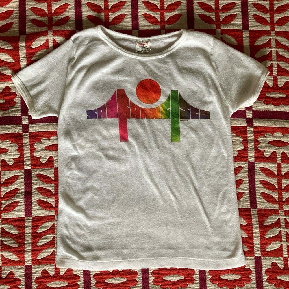 Vintage 1970s San Francisco Babydoll Tee